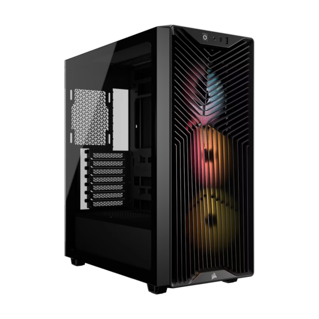 Case Corsair 3200D RS ARGB Mid-Tower Performance Case - Black 