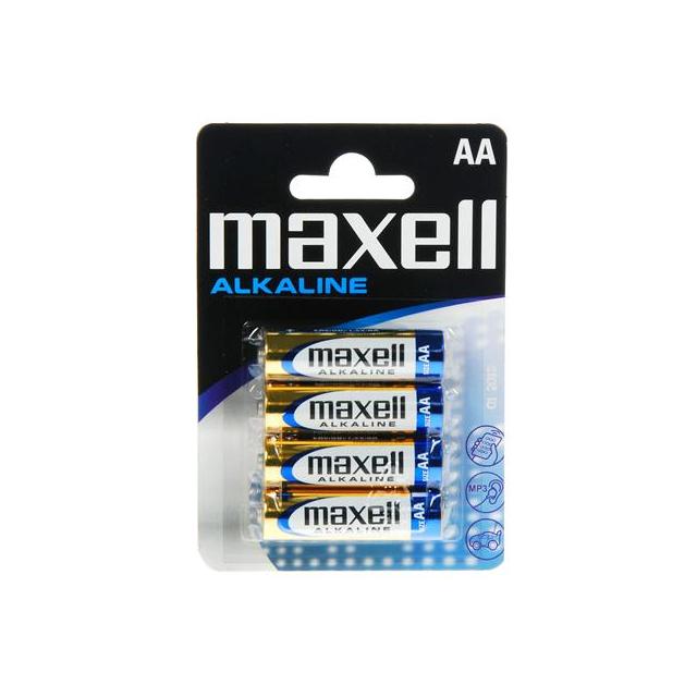 Алкална батерия MAXELL LR-6 /4 бр. в опаковка/ 1.5V