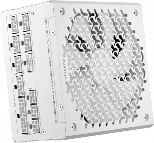 Power Supply Corsair RM1200e White 1200W 80+ Platinum ATX 3.1, Fully Modular 