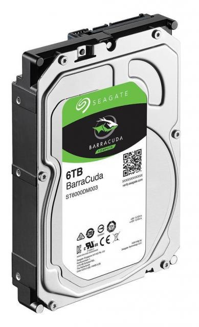 Хард диск SEAGATE BarraCuda, 6TB, 256MB, 5400 rpm, SATA 3, ST6000DM003 