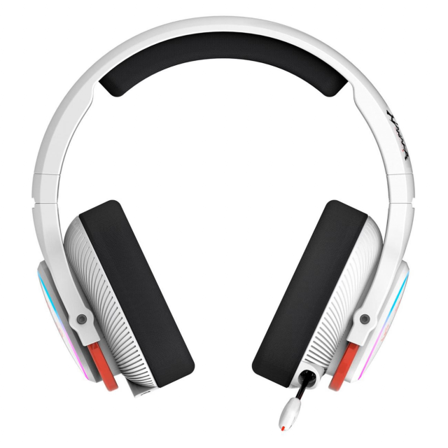 Геймърски слушалки A4TECH Bloody MR720 Naraka, RGB, Bluetooth + USB, Бели 