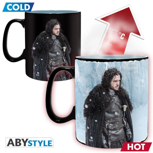 Чаша ABYSTYLE GAME OF THRONES Heat Change Mug Winter is here 