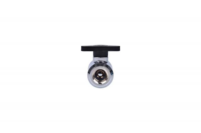 Alphacool Eiszapfen 2-way ball valve G1/4, Chrome 