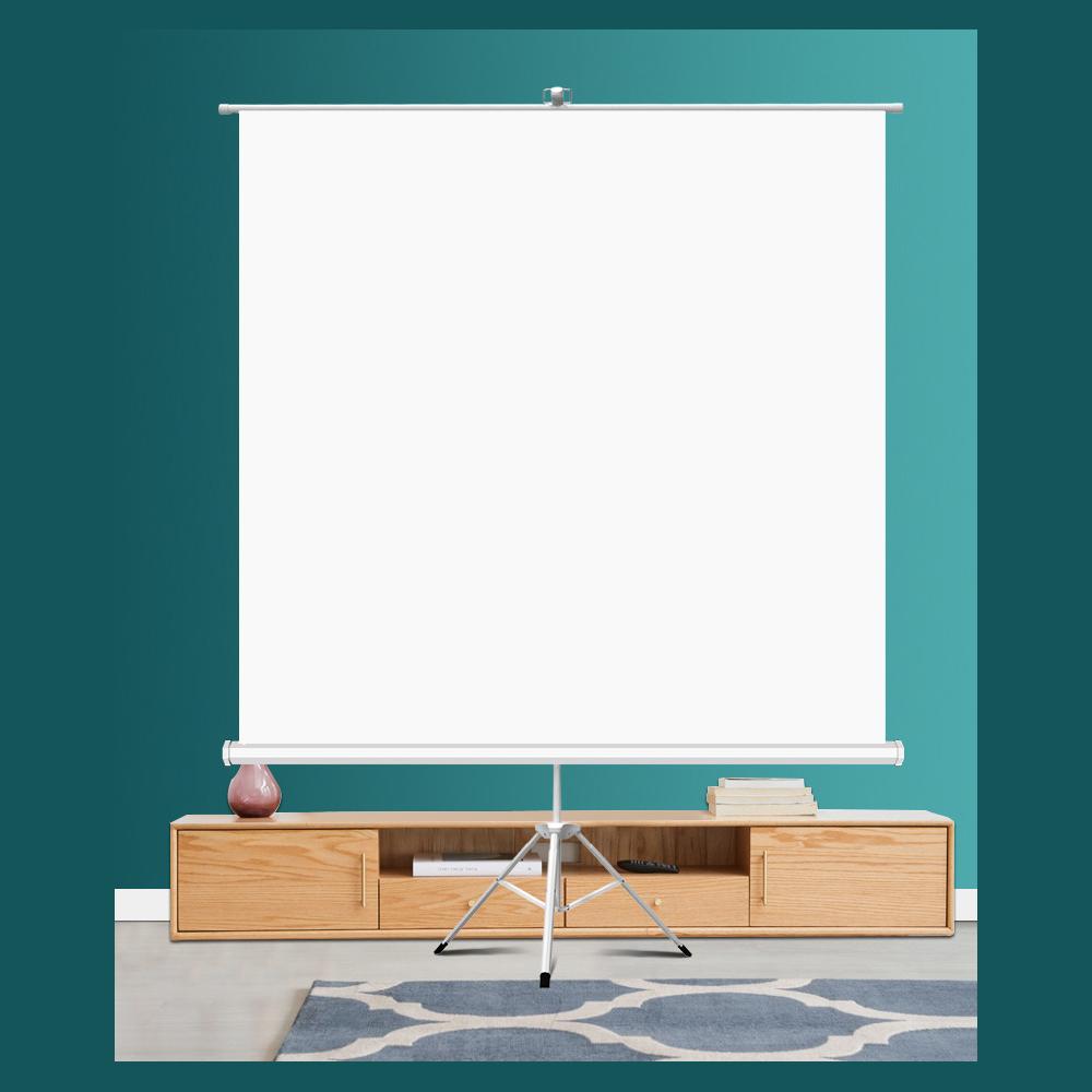 Tripod Projection Screen ESTILLO, 180 x 180, 1:1, White