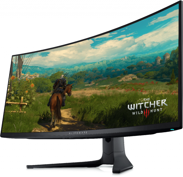 Монитор Dell Alienware AW3423DWF 34" Curved QD-OLED, WQHD 3440 x 1440 , 165Hz, 0.1ms 