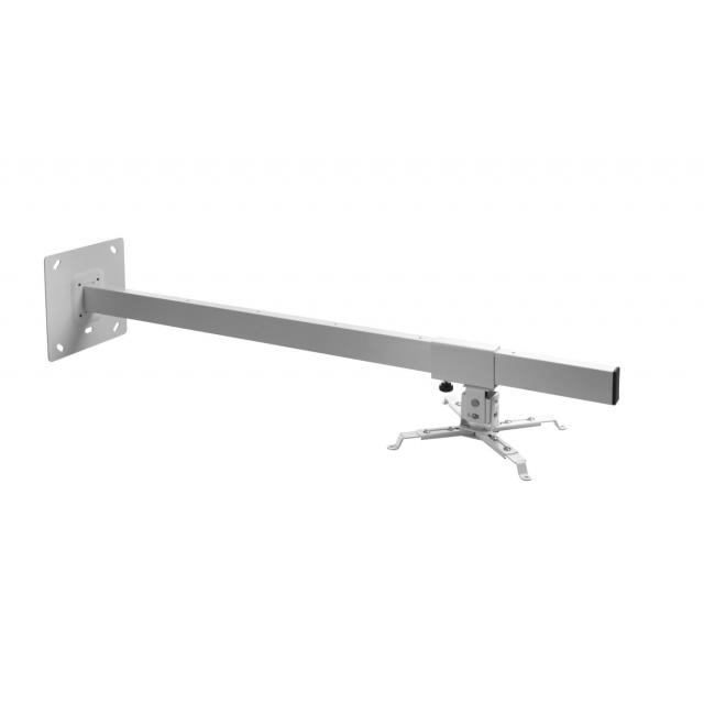 Стойка за проектор за стена Celexon Multicel WM1200, до 15 кг, регулируема, бял