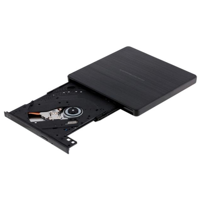 Външно DVD записващо устройство LG GP60NB60, USB 2.0, Черен 