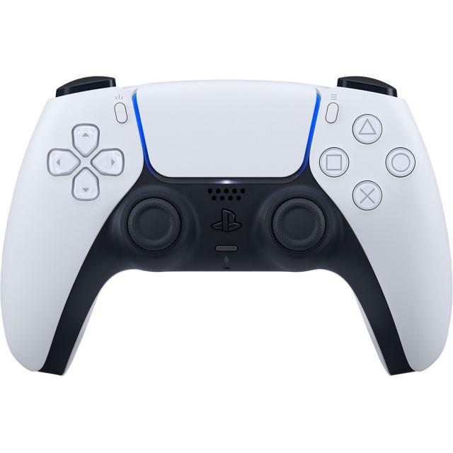Безжичен геймпад Sony PS5 DualSense, Бял 