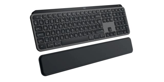 Keyboard Logitech MX Keys S, Bluetooth, Palm Rest, Graphite 