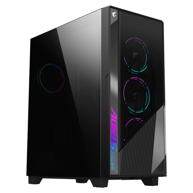 Кутия Gigabyte AORUS AC500 ST, Tempered Glass, RGB Fusion 2.0, Mid Tower 