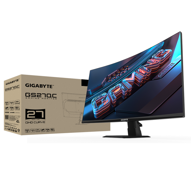 GIGABYTE GS27QC 27 QHD 170Hz Curved Gaming Monitor Price in