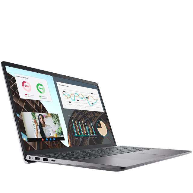 Лаптоп Dell Vostro 3530, Intel i3-1305U, 15.6" FHD 120Hz, 8GB DDR4, 512GB M.2 SSD, БДС 