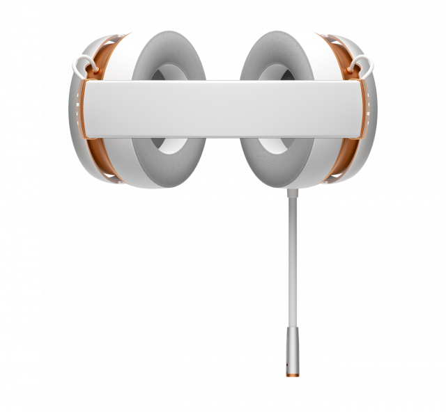 Геймърски слушалки Dark Project Sono Wired - White/Gold 