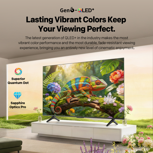 METZ TV 50" 50MQH7500Z UHD 4K QLED+ Google TV, Клас E 