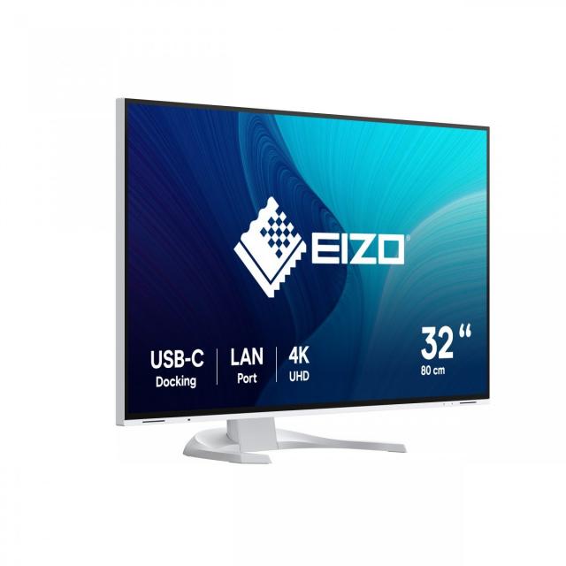 Monitor EIZO FlexScan EV3240X - 32" inch 4K IPS, HDMI, DisplayPort,, USB-C, White 