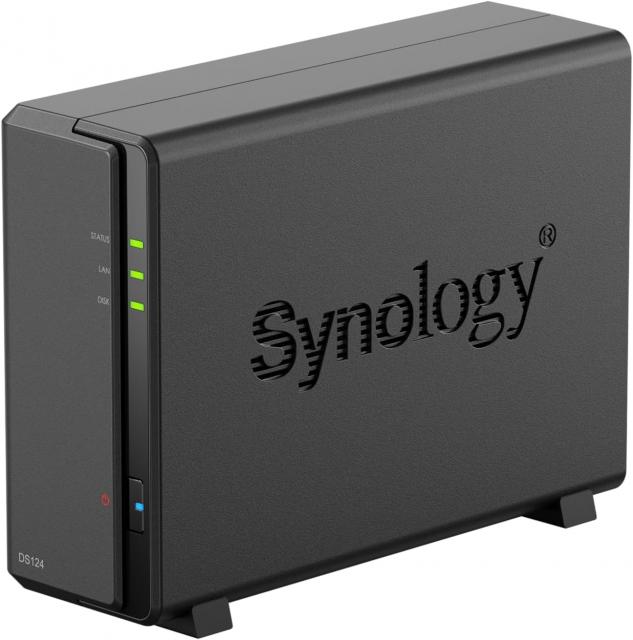 Synology 1-Bay DiskStation DS124 (Diskless) Black 