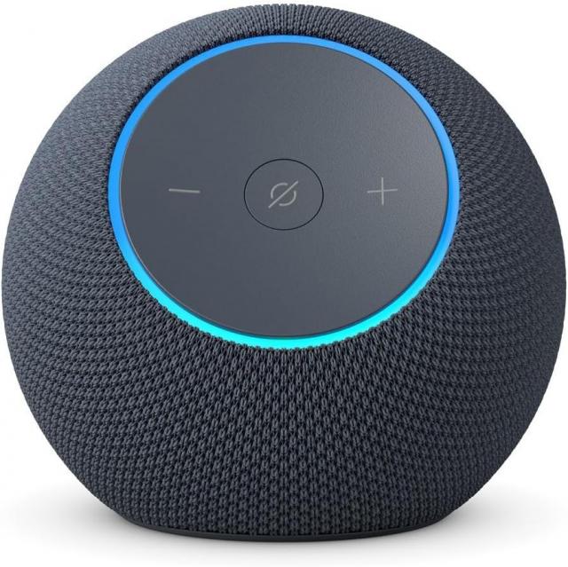 Преносима смарт тонколона Amazon Echo Dot Max 2025, Alexa, черен 