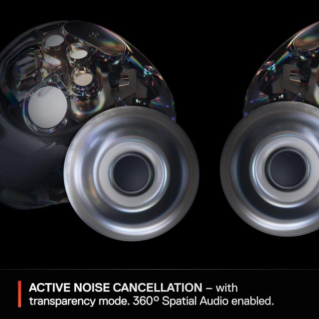 Безжични слушалки с микрофон SteelSeries Arctis GameBuds - White 