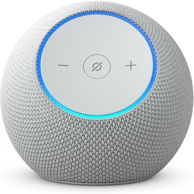 Преносима смарт тонколона Amazon Echo Dot Max 2025, Alexa, бял 