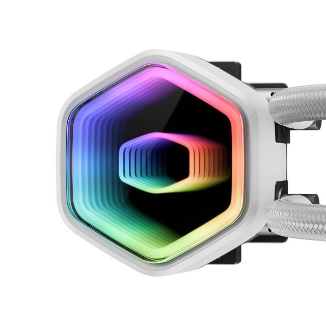 Охладител за процесор Cooler Master Master Liquid 240 Core II ARGB White Edition 