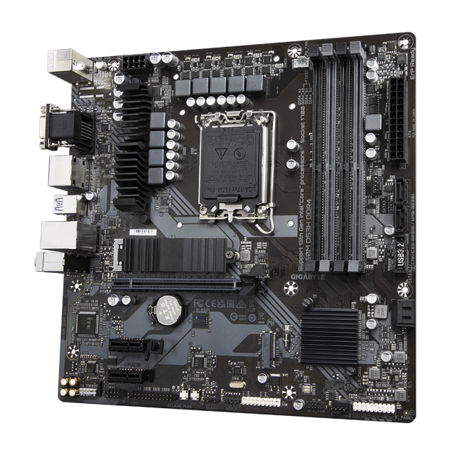 Motherboard GIGABYTE B760M DS3H, socket 1700, ATX 