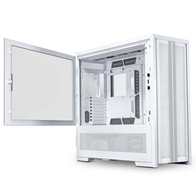 Кутия Lian Li V3000 PLUS Full-Tower, Tempered Glass, Бяла 