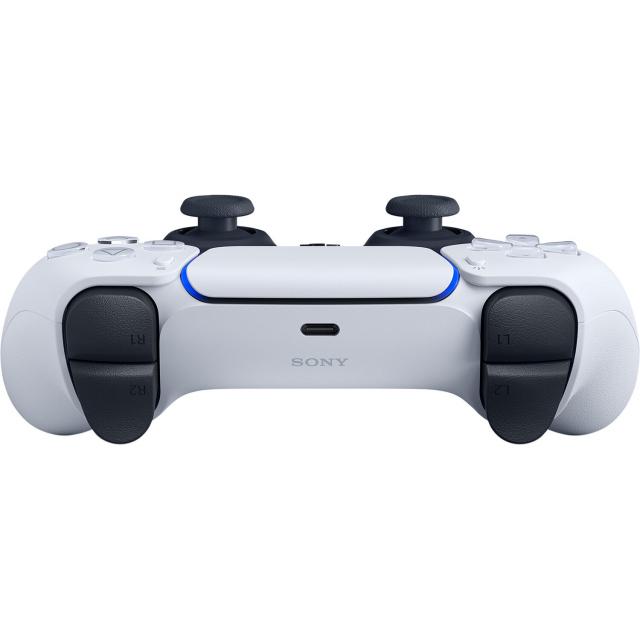 Безжичен геймпад Sony PS5 DualSense, Бял 