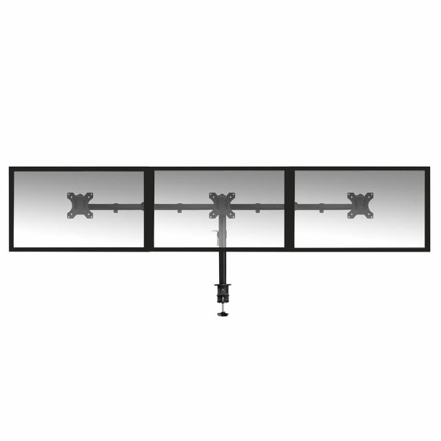 ACT Tripple monitor arm, black 