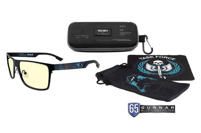 Combo Gaming glasses GUNNAR x Call of Duty Covert Edition Amber Gunnar-Focus  - Glasses, Case 