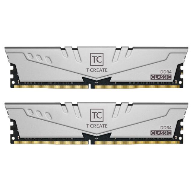Памет Team Group T-Create Gray 16GB (2 x8GB) 3200MHz DDR4 CL22-22-22-52 1.2V 
