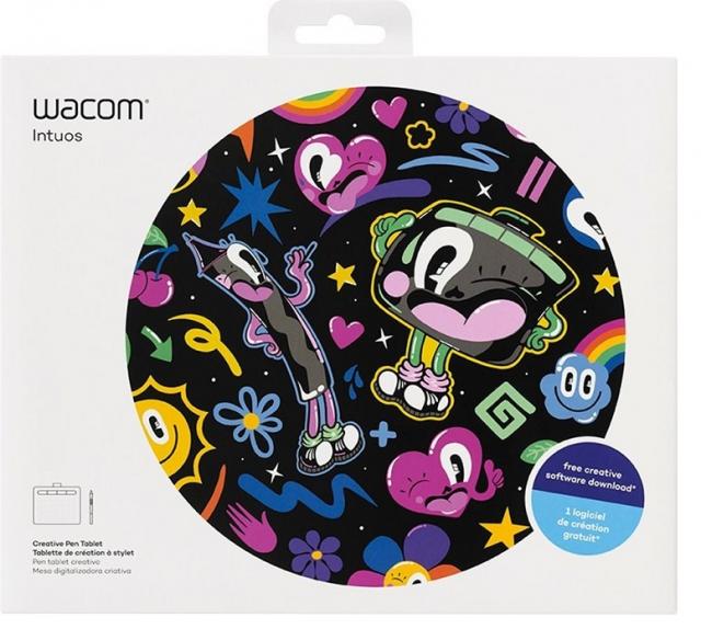 Графичен таблет Wacom Intuos S Bluetooth, Черен 