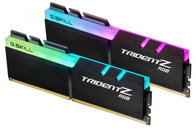 Памет G.SKILL Trident Z RGB 32GB(2x16GB) DDR4, 3600MHz F4-3600C17D-32GTZR