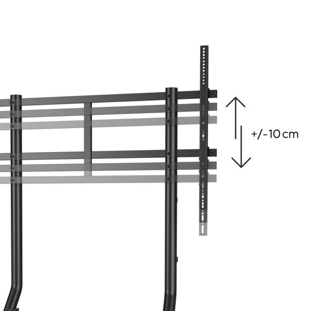 Метална стойка за TV, Trolley, 254 см (100"), 220875 