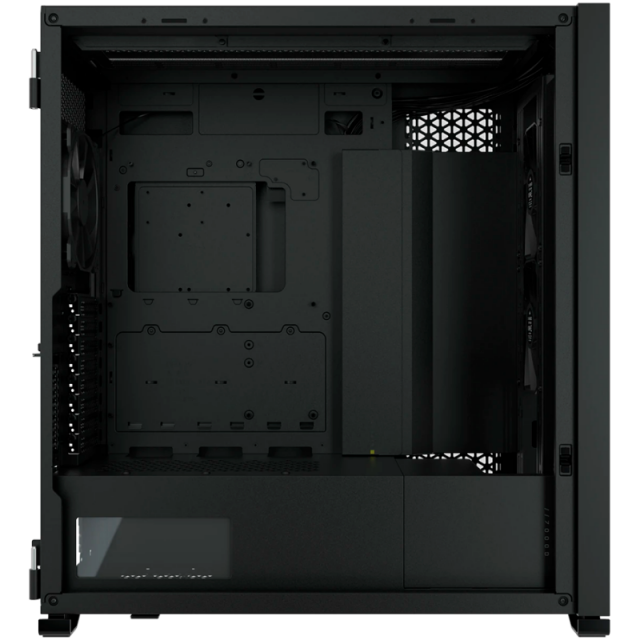 Case Corsair 7000D Airflow Full Tower, Tempered Glass, Black 