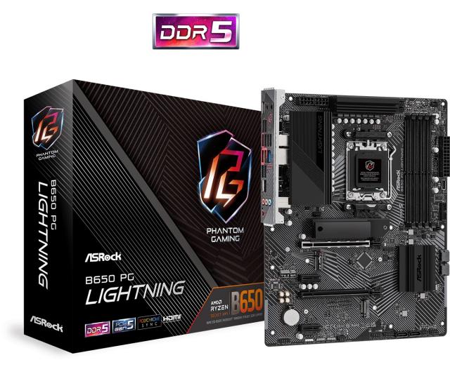 Motherboard ASROCK B650 PG Lightning, Socket AM5, ATX 