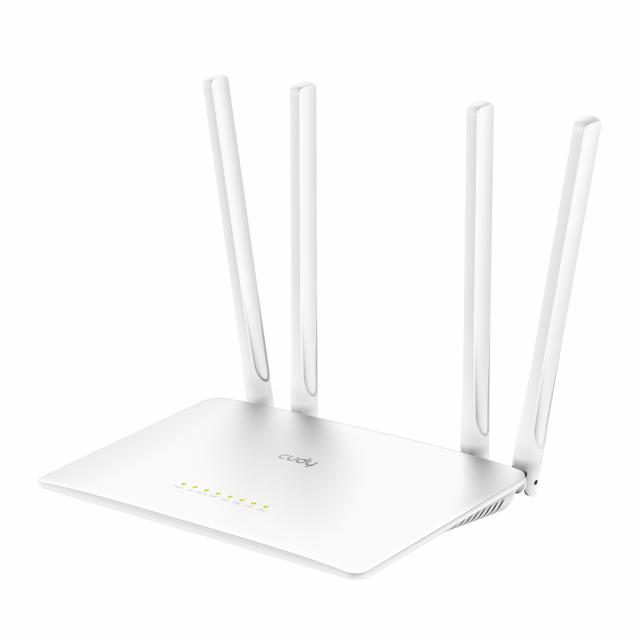 Wireless Router Cudy WR1200, V2.0, Dual band, 4 antennas 