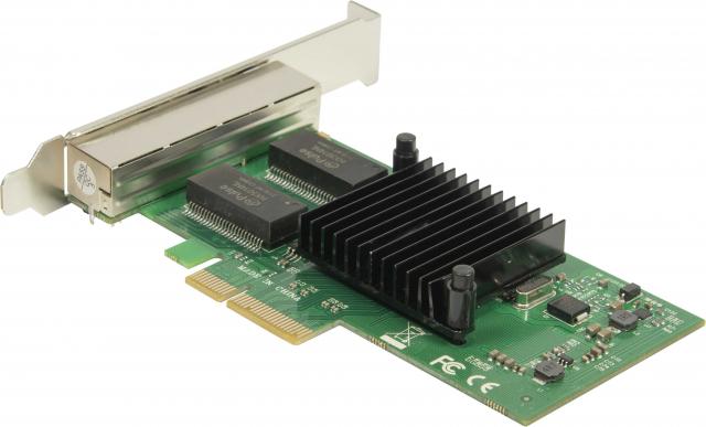 Мрежова карта Inter-Tech Argus ST-7238 PCIe, 4xRJ45 10/100/1000 