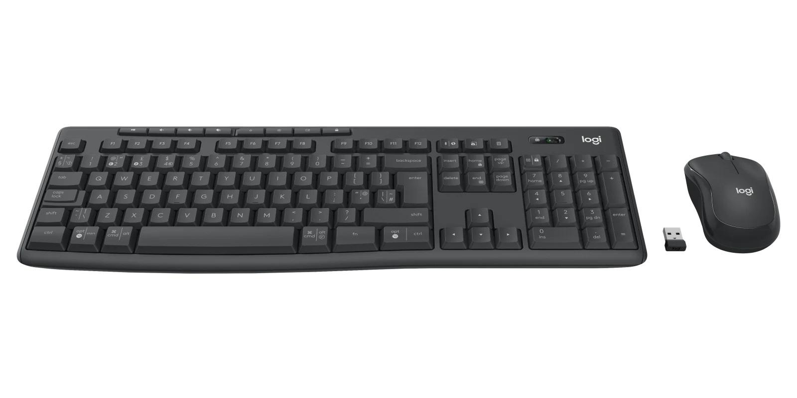 Kомплект безжични клавиатура с мишка Logitech MK370