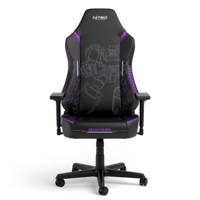 Gaming Chair Nitro Concepts X1000, Transformers Decepticons Edition 