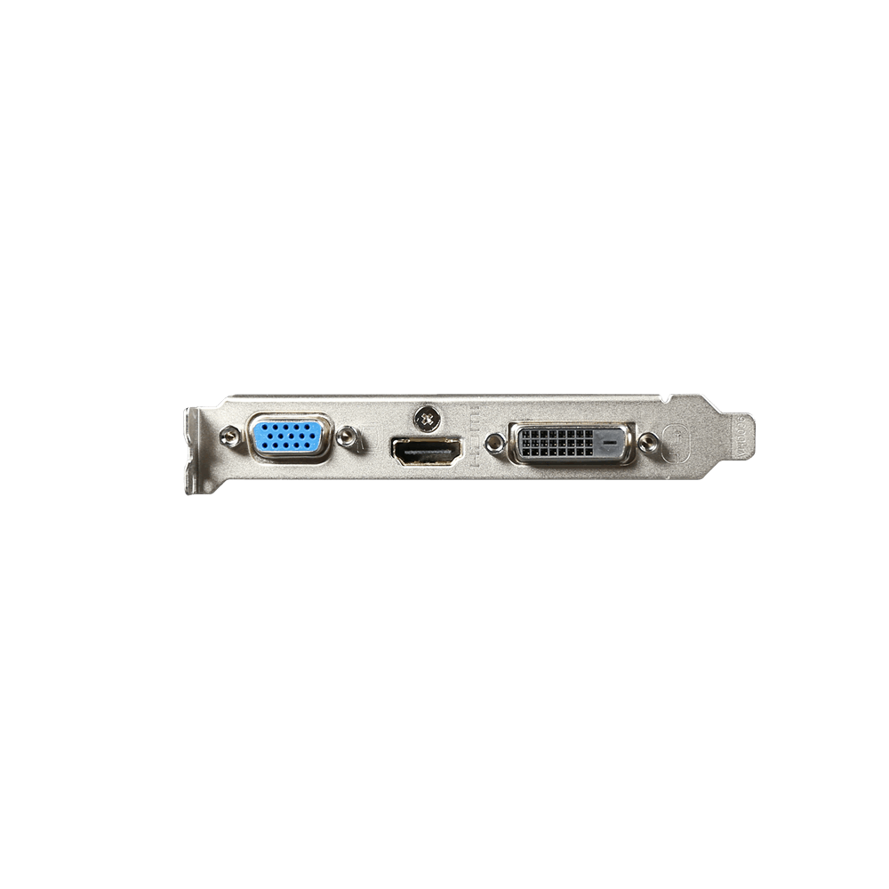 Видео карта GIGABYTE GV-N710D3-2GL, 2GB, GDDR3, 64 bit, DVI-D, D-Sub, HDMI, rev 1.0