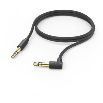 Hama Aux Cable, 3.5 mm Jack - 3.5 mm Jack, 90°, 1m