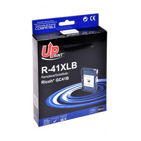 Мастило гел UPRINT GC41K, RICOH, 36ml, 2500 копия, 405761, Черен 
