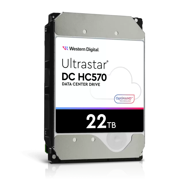 Хард диск WD Ultrastar DC HC570, 22TB, 7200RPM, SATA 6GB/s 