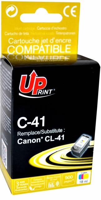 Мастилница UPRINT CL-41 CANON, Color 