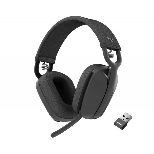 Bluetooth Headset Logitech Zone Vibe 125, Микрофон, Black