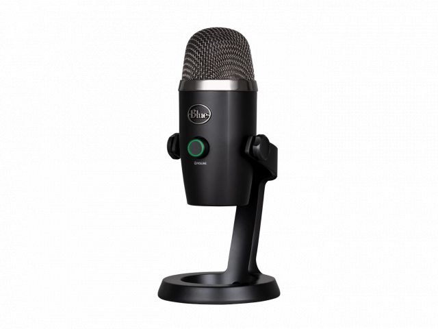 Premium Microphone Logitech Blue YETI Nano - Black 