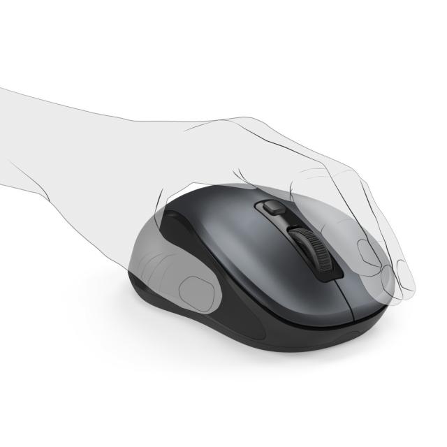 Блутут мишка HAMA "Canosa V2", Черен 