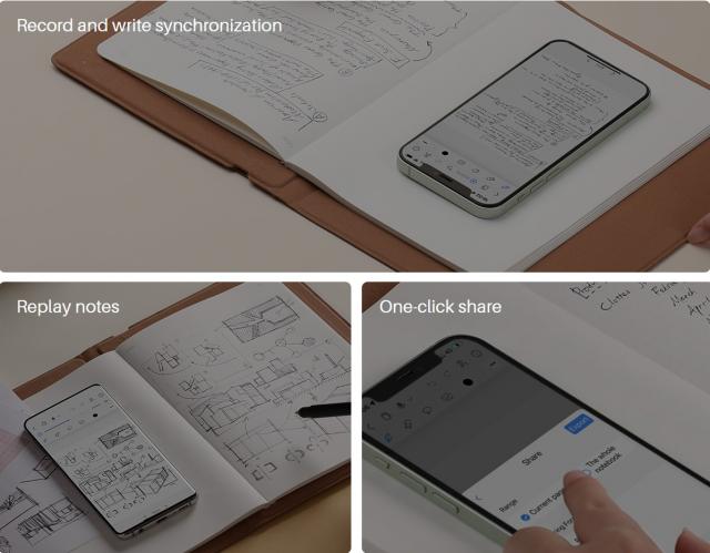 Smart digital notebook and graphic 2in1 HUION Note X10 