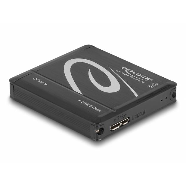 Delock SuperSpeed USB 5 Gbps Card Reader for CFast memory cards
