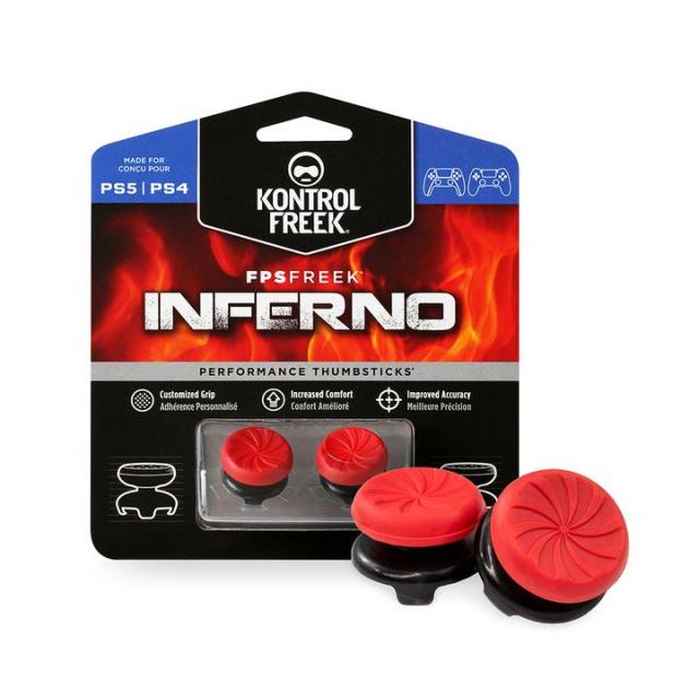 Thumb Grips KontrolFreek Inferno PS4/PS5 for Dual Shock/Dual Sense